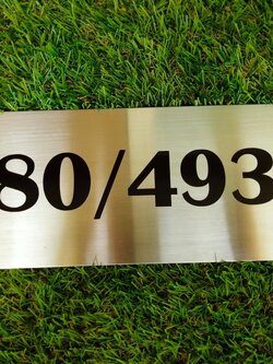 งานป้ายบ้านเลขที่ 80/493