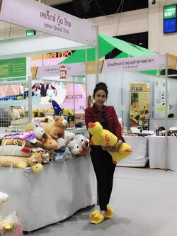 หมอนข้างตุ๊กตา 3 in 1 ยางพารา