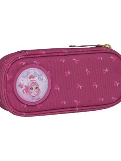 Oval pencil case, Cherry
