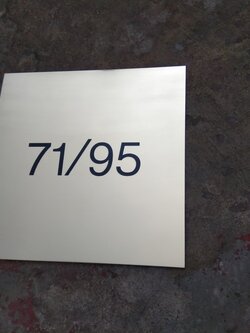 ป้ายบ้านเลขที่กัดกรด