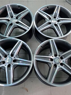 ล้อเบนซ์แท้ AMG ST6 E63 18" สวยงาม