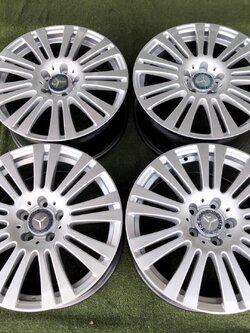 ล้อเบนซ์แท้ w207 17" OEM สภาพสวย