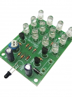 FutureKit FK446 วงจรสวิตซ์เปิดไฟกลางคืน LED 12 ดวง