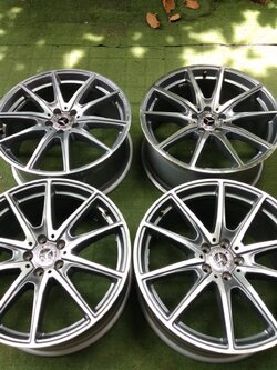 ล้อเบนซ์แท้ S-class AMG 10 spoke 20" w222