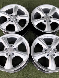 ล้อเบนซ์แท้ SLK R171 ขอบ 17" สวยๆ