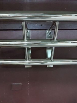 ราวแขวนเสื้อตะกั่วกันรังสีแบบเสากลม รุ่น 3 ท่อน