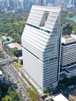 Office building 140 Wireless, office for rent in the area of Wireless Road and Sarasin Road, Bangkok, Thailand, near Lumpini Park, only 100 meters.