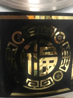 ป้ายทองเหลืองกัดกรด