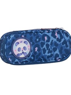 Oval pencil case, Cheeta