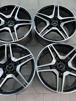 ล้อเบนซ์แท้ AMG ST4 E63 19" w212 หายยากนานๆมาที