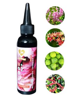 ลดผมร่วง เพิ่มผมงอกใหม่ ผมนุ่มสลวยและมีน้ำหนัก ไม่แห้งฟู ใช้ เซ็นเซชั่น : เซรั่มสมุนไพรบำรุงเส้นผมและหนังศีรษะ Spa Herbal Hair Serum : Sensation