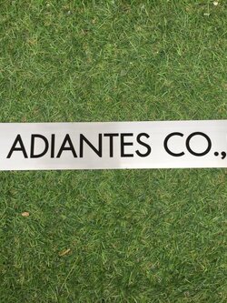 ป้ายอลุมิเนียมกัดกรด