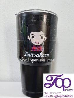 แก้ว30ออน แก้วเก็บความเย็น แก้วเยติ แก้วเก็บความเย็นและร้อนพร้อมสกรีนโลโก้