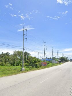 ขายที่ดินติดถนนใหญ่ บ้านปลักปลา ใกล้ Big C นราธิวาส 2 Km.