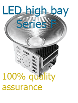 หลอดไฟแอลอีดีโรงงาน 100-200W LED High bay Series_F รับประกัน 3-5ปี