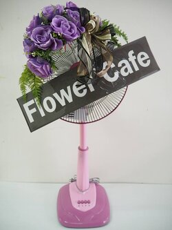 พวงหรีดพัดลม ใบพัด 16”