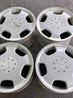 ล้อเบนซ์แท้ Lorinser D93 16 นิ้ว ET44