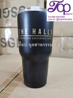 แก้วเก็บความเย็น แก้วเยติ แก้วสกรีน1สี1จุด