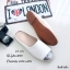 รองเท้า Slipper แต่งกลิตเตอร์ (สีครีม)