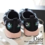 พร้อมส่ง : รองเท้า Dior Fusion Sneakers สีดำดอกเขียว (งานAAA)