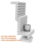 Solar End Clamp Kit#Adj
