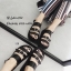 รองเท้าแตะลำลองสายคาดแต่งหัวใจ (สีดำ)