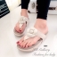 รองเท้า Fitflop แต่งดอกCC (สีครีม)