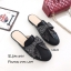 รองเท้าทรง Slipper แต่งโบว์