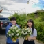 พานดอกไม้สด
