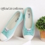 พร้อมส่ง : รองเท้าผ้าใบสไตล์เกาหลี (สีเขียว)