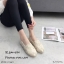 รองเท้าลูกไม้ Style Toms (สีครีม)