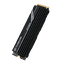 1 TB SSD (เอสเอสดี) TRANSCEND PCIe Gen4x4 NVMe 3D TLC with Dram(Metal Heatsink) M.2 2280 (TCN-TS1TMTE250H)