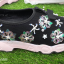 พร้อมส่ง : รองเท้า Dior Fusion Sneakers สีดำดอกชมพู (งานAAA)