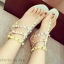 พร้อมส่ง : รองเท้าแตะ Valentino Garavani Rockstud multicolor thong sandal