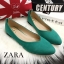 รองเท้า Zara Candy Flats (สีเทา)