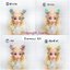 ปิ่นกุหลาบคู่ (10สี) โทนพาสเทล
