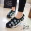 รองเท้า Dior Fusion Sneakers (สีดำดอกฟ้า)