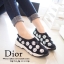 พร้อมส่ง : รองเท้า Dior Fusion Sneakers สีดำดอกเงิน (งานAAA)