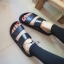 รองเท้าแตะเสริมส้นpu (สีขาว)