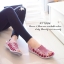 พร้อมส่ง : รองเท้าเพื่อสุขภาพ (รุ่นเปิดหน้าเท้าสีแดง)