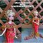ชุดไทยTH132 สไบกากเพชรสองชาย