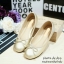 พร้อมส่ง : H&M Ballet flat (สีทอง)