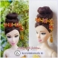 รัดเกล้าคริสตัลพร้อมปิ่น (8สี)