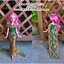 ชุดไทยTH132 สไบกากเพชรสองชาย