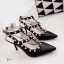 รองเท้า Valentino หนังเหลือบมุก (สีทอง)