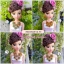 สร้อยคอพร้อมต่างหูทอง(พลาสติก)(5สี)