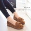 พร้อมส่ง : รองเท้าคัทชูทรง Loafer (สีดำ)