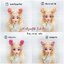 ปิ่นกุหลาบคู่ (10สี) โทนพาสเทล