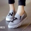 พร้อมส่ง : รองเท้าผ้าใบสไตล์ NY (สีเทา)