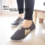 พร้อมส่ง : รองเท้าสไตล์แอโรบิค (สีม่วง)